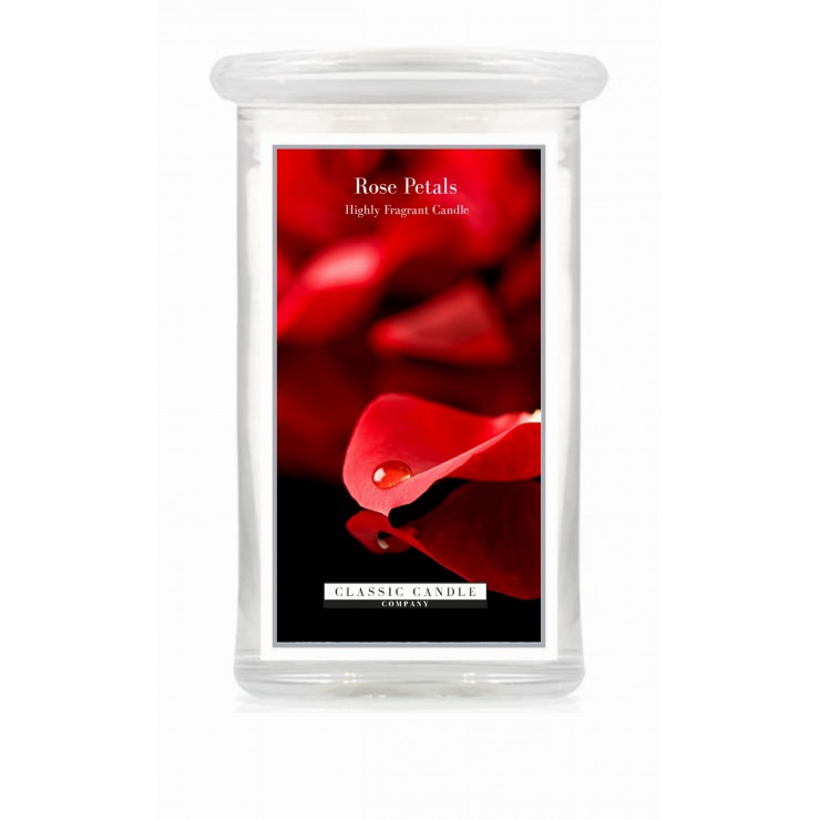 Duża świeca Rose Petals Classic Candle Duża świeca Rose Petals Classic Candle