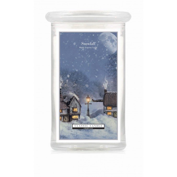 Duża świeca Snowfall Classic Candle