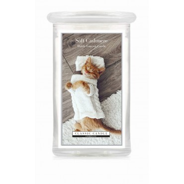 Duża świeca Soft Cashmere Classic Candle