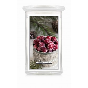 Duża świeca Sugared Cranberries Classic Candle