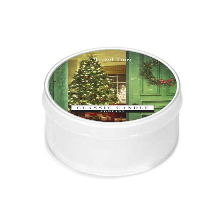 Daylight świeczka Tinsel Time Classic Candle