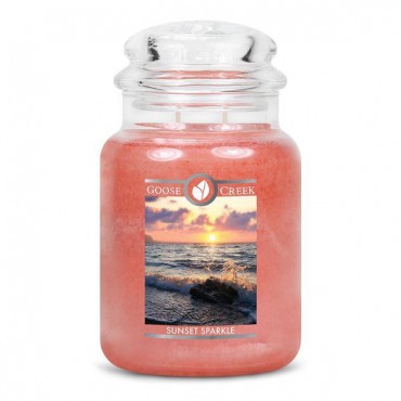 Duża świeca Sunset Sparkle Goose Creek Candle