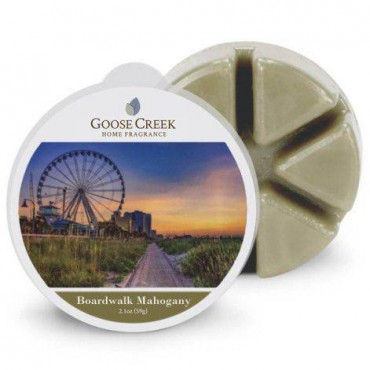 Wosk zapachowy Boardwalk Mahogany Goose Creek Candle