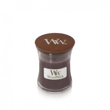 Mała świeca Sueded Sandalwood Woodwick