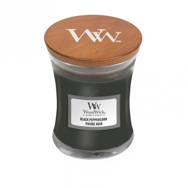 Mała świeca Black Peppercorn Woodwick