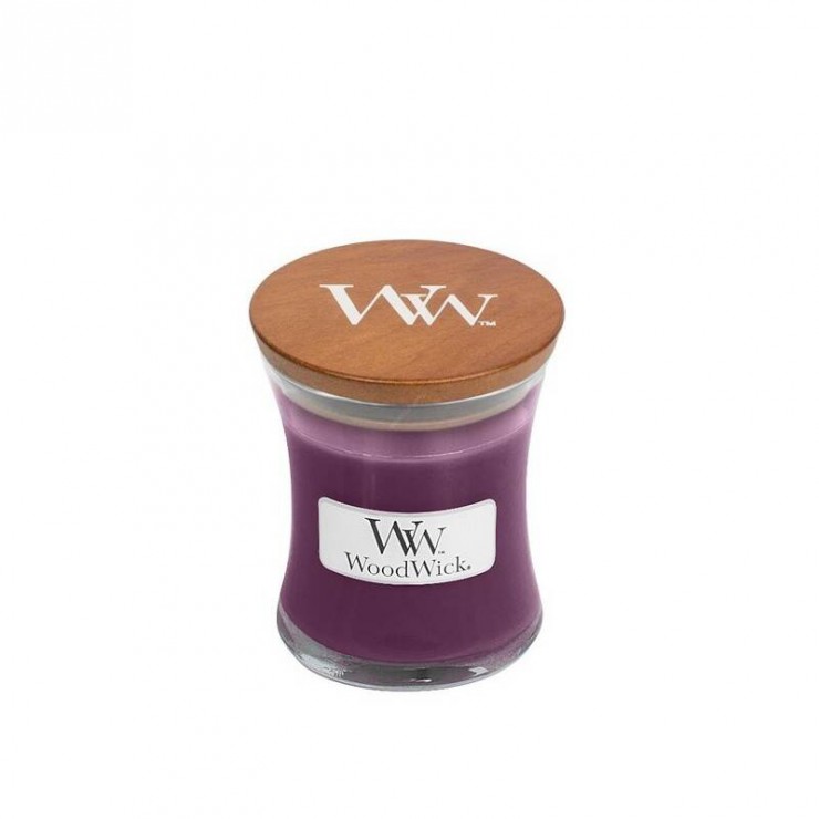 Mała świeca Spiced Blackberry Woodwick