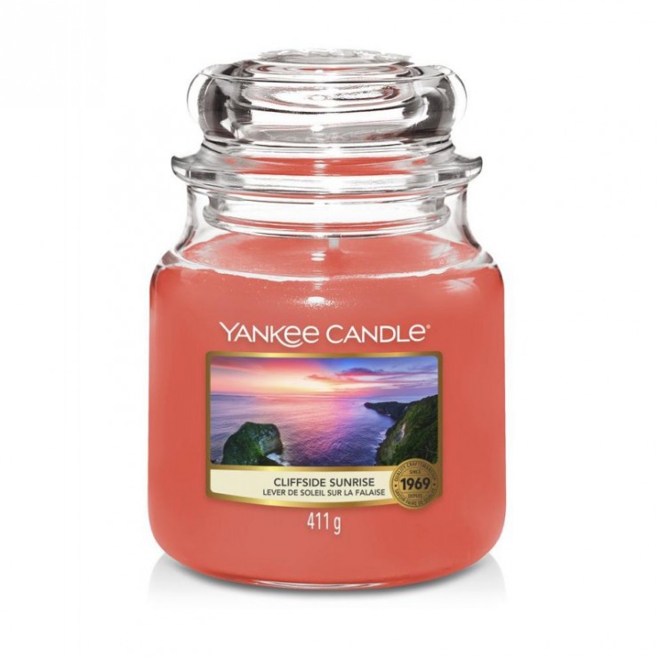 Średnia świeca Cliffside Sunrise Yankee Candle Średnia świeca Cliffside Sunrise Yankee Candle