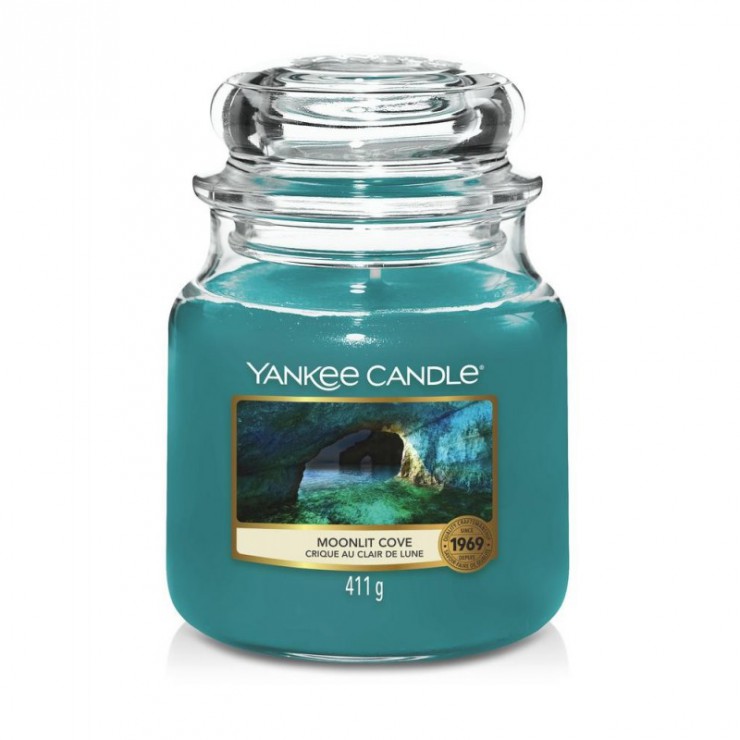 Średnia świeca Moonlit Cove Yankee Candle Średnia świeca Moonlit Cove Yankee Candle