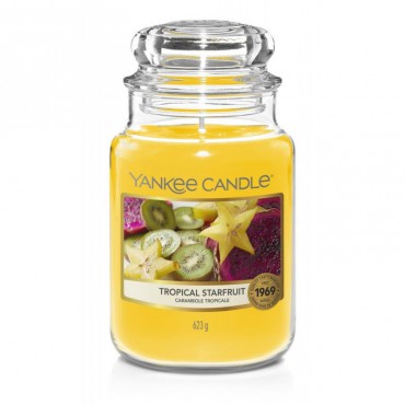 Duża świeca Tropical Starfruit Yankee Candle
