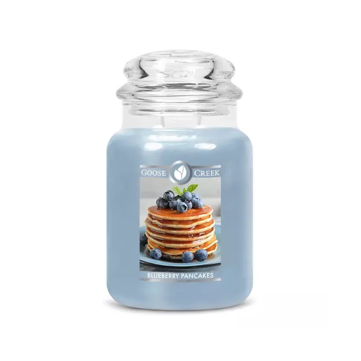 Duża świeca Blueberry Pancakes Goose Creek Candle