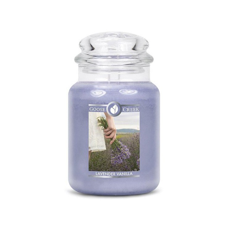 Duża świeca Lavender Vanilla Goose Creek Candle