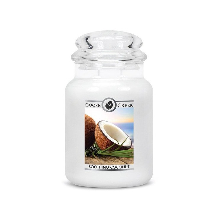 Duża świeca Soothing Coconut Goose Creek Candle Duża świeca Soothing Coconut Goose Creek Candle