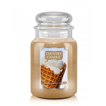 Duża świeca Salted Waffle Cone Country Candle