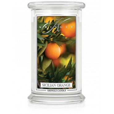 Duża świeca Sicilian Orange Kringle Candle