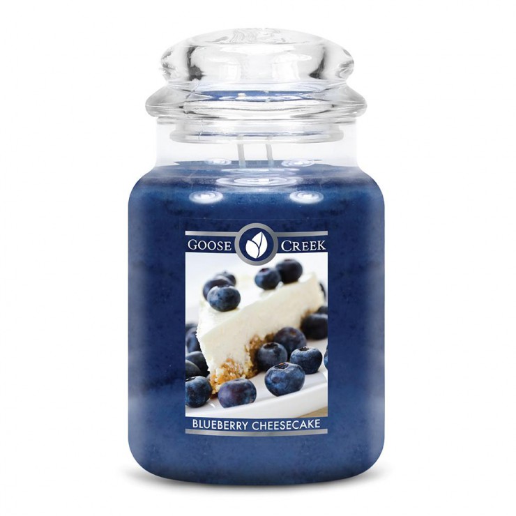 Duża świeca Blueberry Cheesecake Goose Creek Candle Duża świeca Blueberry Cheesecake Goose Creek Candle