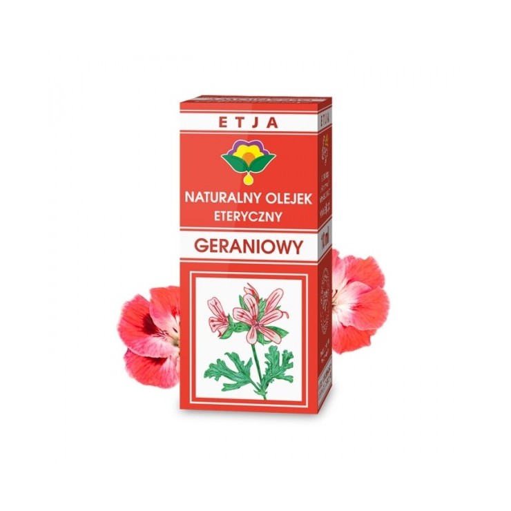 Naturalny olejek geraniowy - Etja Naturalny olejek geraniowy - Etja