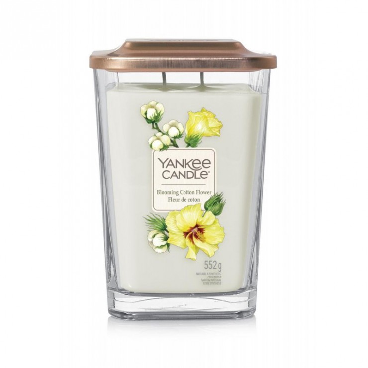Elevation duża świeca Blooming Cotton Flower Yankee Candle