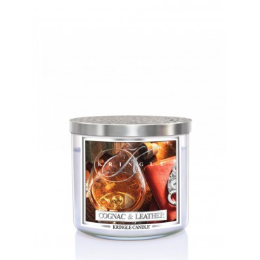 Tumbler Cognac & Leather Kringle Candle