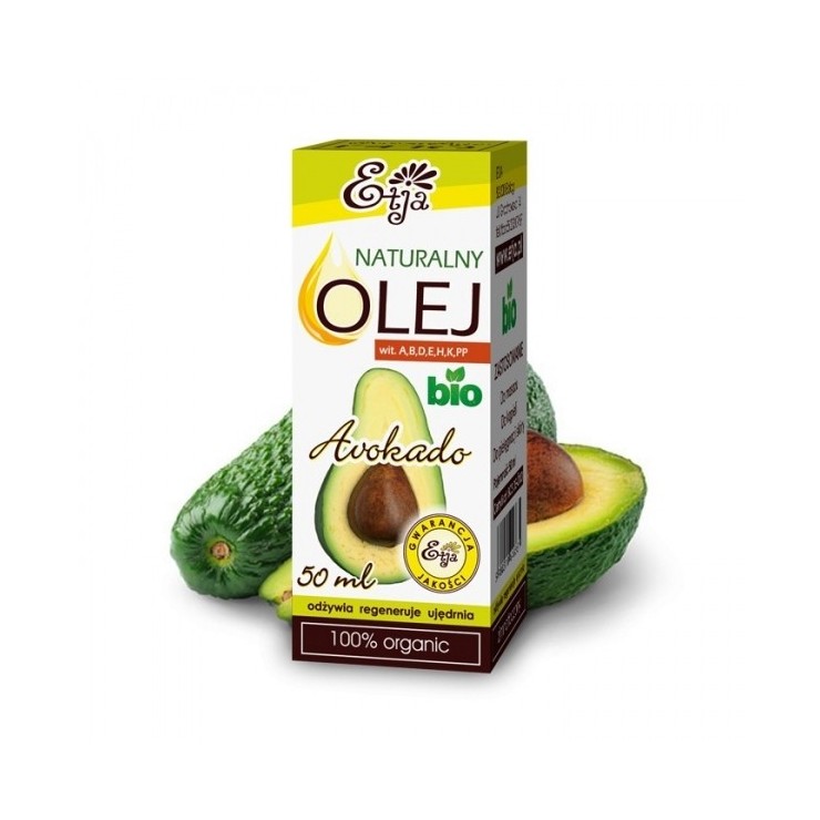 Naturalny olej awokado BIO Etja Naturalny olej awokado BIO Etja