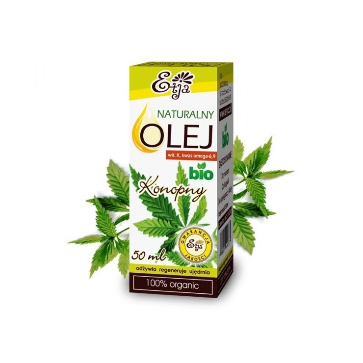 Naturalny olej konopny BIO Etja