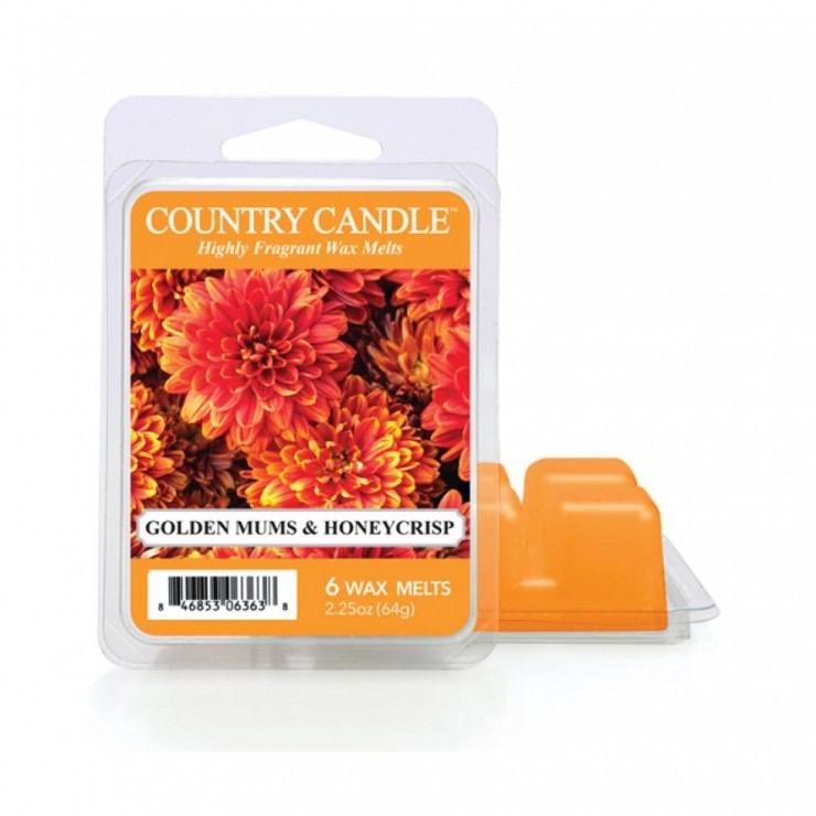 Wosk zapachowy Golden Mums & Honeycrisp Country Candle