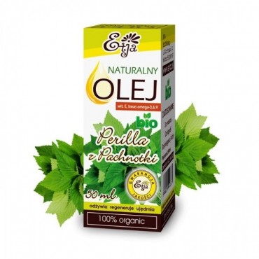 Naturalny olej perilla z pachnotki BIO Etja