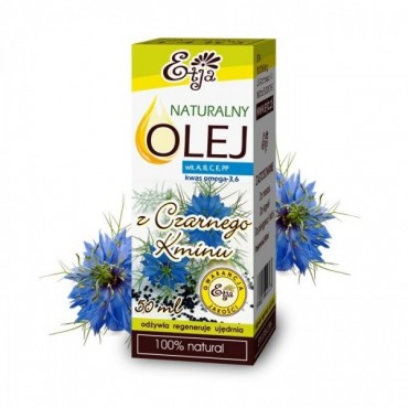 Naturalny olej z czarnego kminu Etja