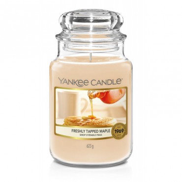 Duża świeca Freshly Tapped Maple Yankee Candle