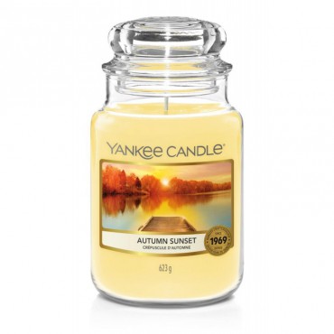 Duża świeca Autumn Sunset Yankee Candle