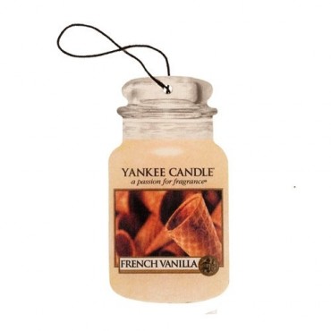 Car jar French Vanilla Yankee Candle