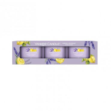 Świeca mini 3 pack Lemon Lavender Yankee Candle