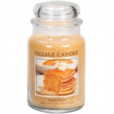 Duża świeca Maple Butter Village Candle