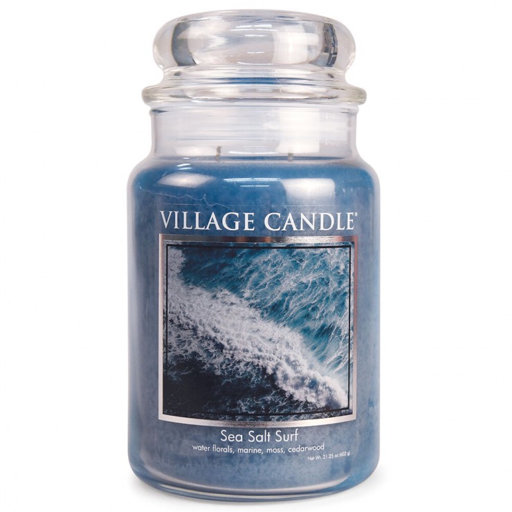 Duża świeca Sea Salt Surf Village Candle