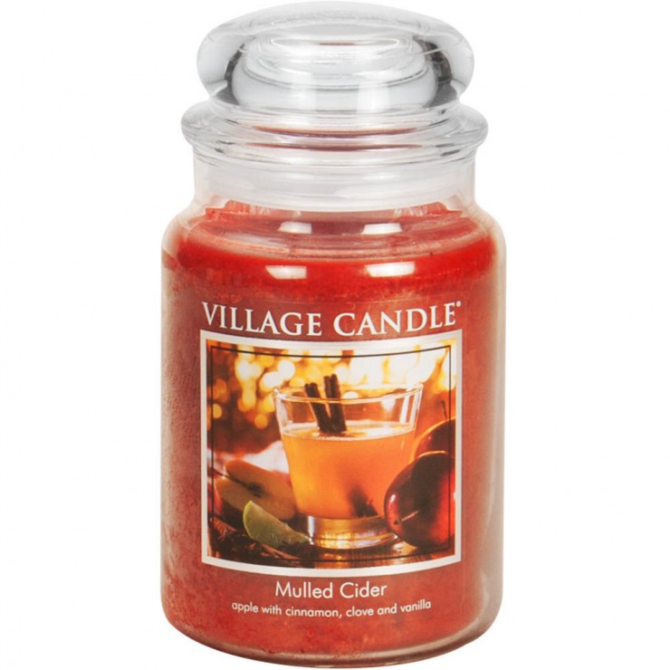 Duża świeca Mulled Cider Village Candle