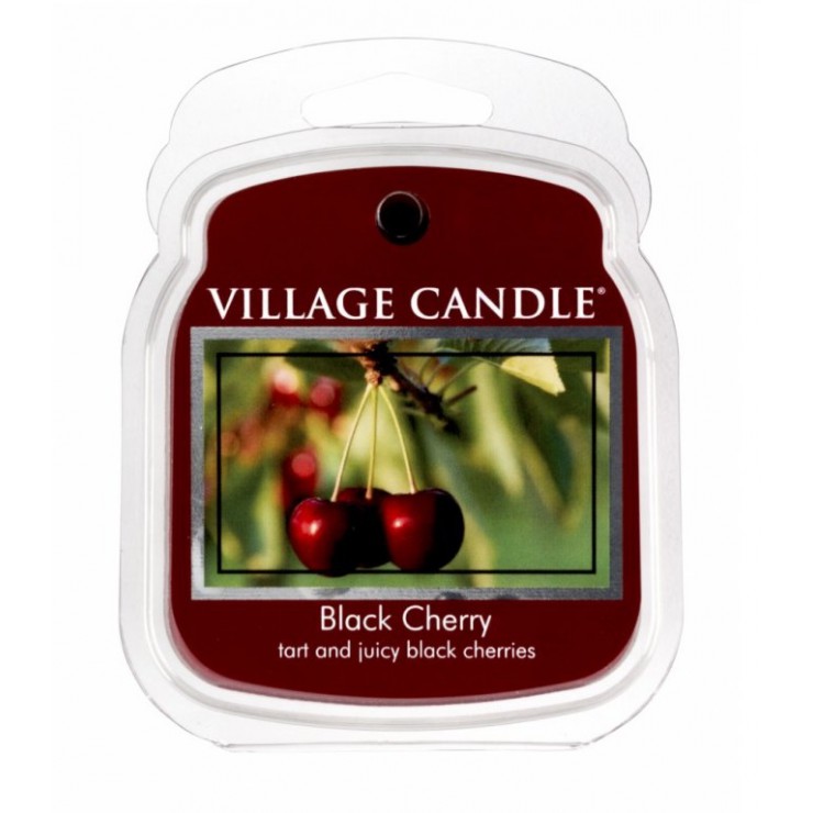 Wosk Black Cherry Village Candle