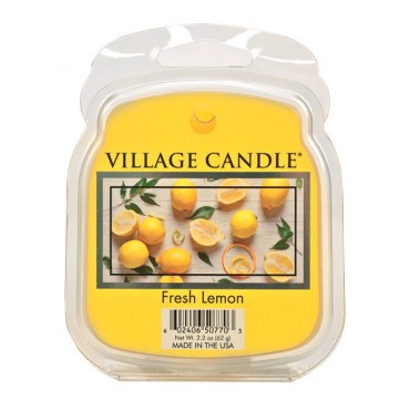 Wosk Fresh Lemon Village Candle