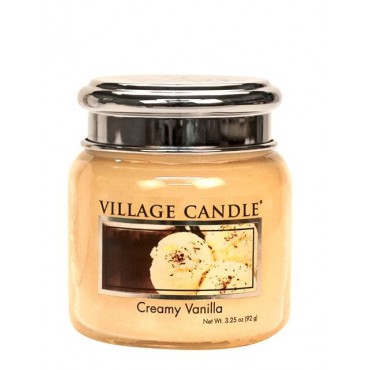 Mała świeca Creamy Vanilla Village Candle