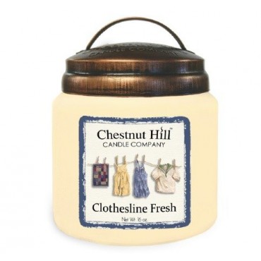 Duża świeca Clothesline Fresh Chestnut Hill