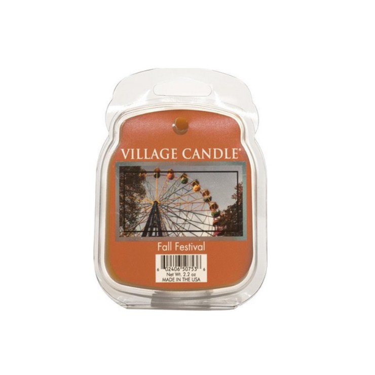 Wosk Fall Festival Village Candle