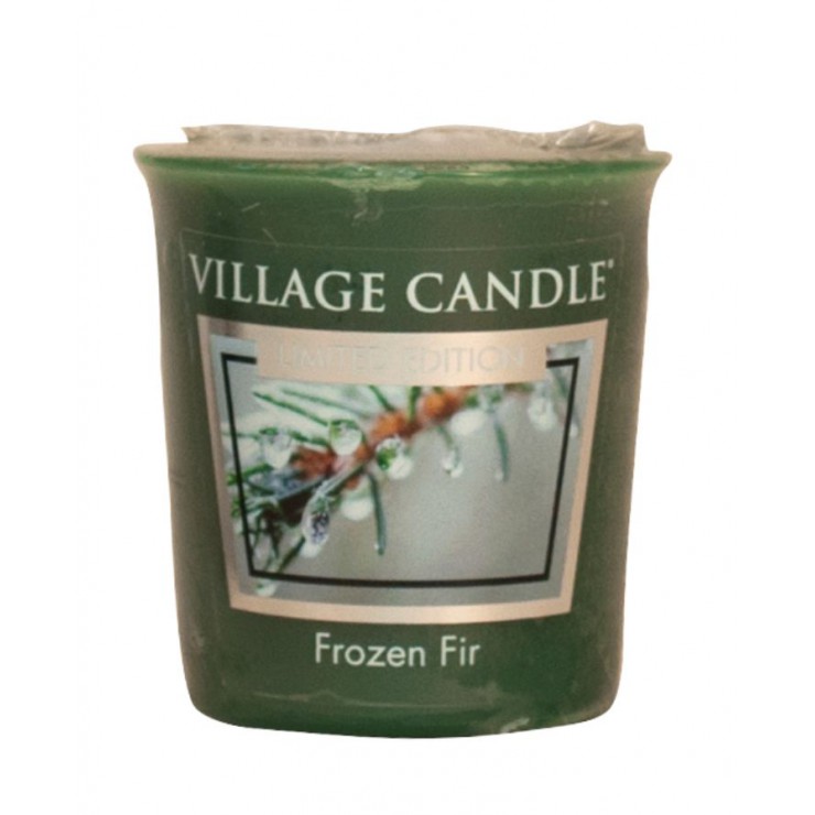 Sampler Frozen Fir Village Candle