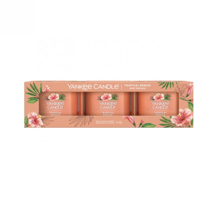 Świeca mini 3 pack Tropical Breeze Yankee Candle