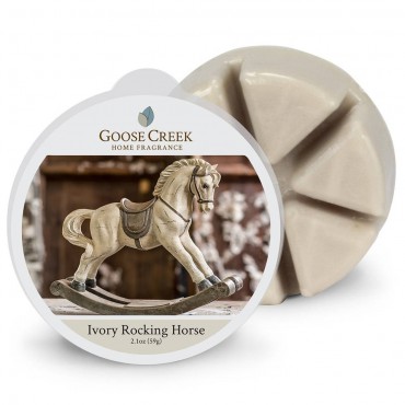 Wosk zapachowy Ivory Rocking Horse Goose Creek Candle