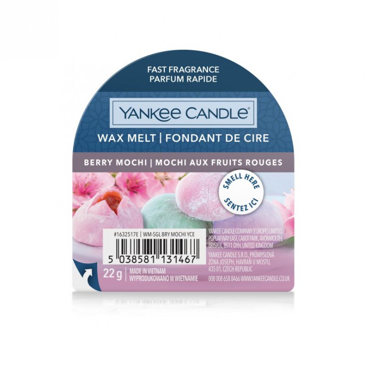 Wosk Berry Mochi Yankee Candle