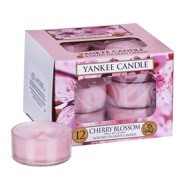 Tealight Cherry Blossom Yankee Candle