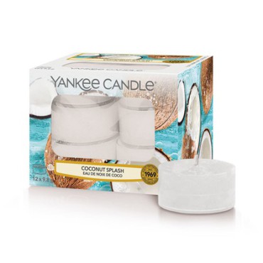 Tealight Coconut Splash Yankee Candle