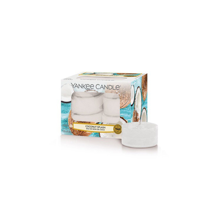 Tealight Coconut Splash Yankee Candle