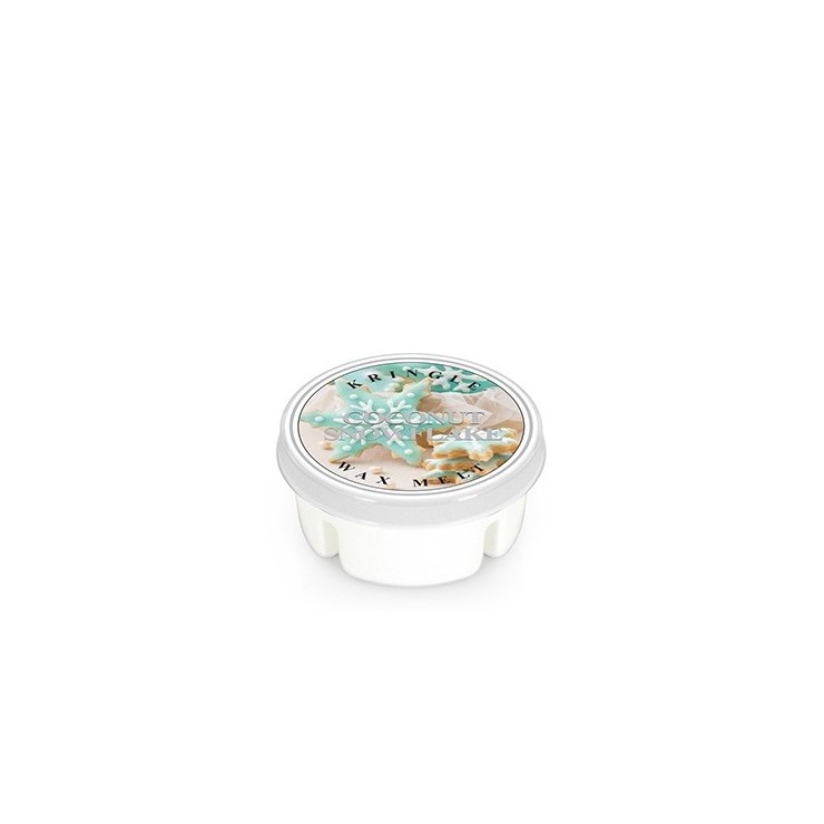 Wosk Coconut Snowflake Kringle Candle Wosk Coconut Snowflake Kringle Candle