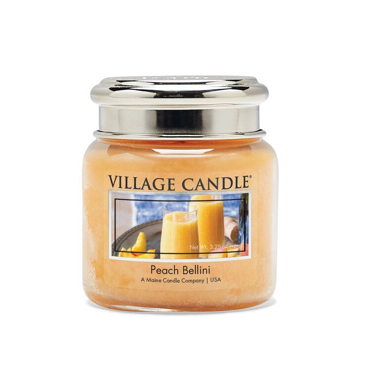 Mała świeca Peach Bellini Village Candle