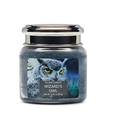 Mała świeca Wizard`s Owl Village Candle