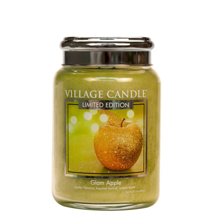 Duża świeca Glam Apple Village Candle